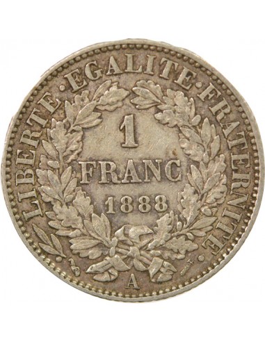 Céres - Demeter 2 Francs Argent 1888 A Paris