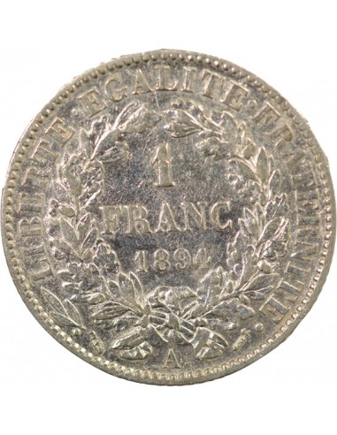 Céres - Demeter 2 Francs Argent 1894 A Paris