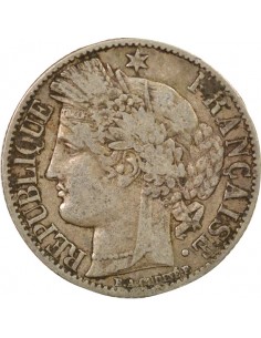 Céres - Demeter 2 Francs Argent 1872 A Paris 2
