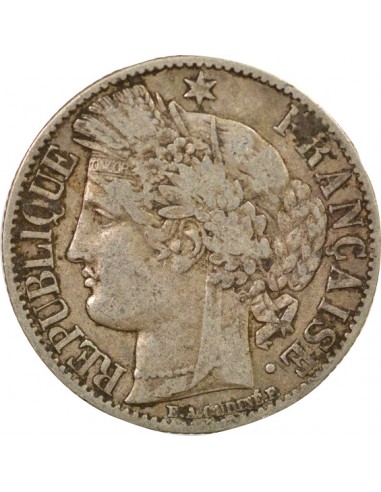 Céres - Demeter 2 Francs Argent 1872 A Paris