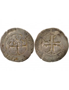 Jean V dit le Sage A l'Hexalobe 1 blanc Billon 1422-1434