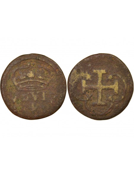 Espagne 2 escudos Laiton