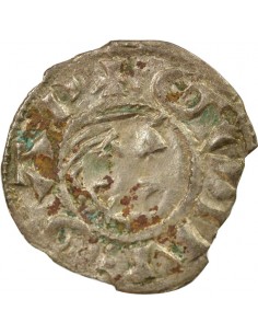 Duché de Bretagne Étienne I de Penthièvre 1 denier Billon 1093-1138 Guingamp 2