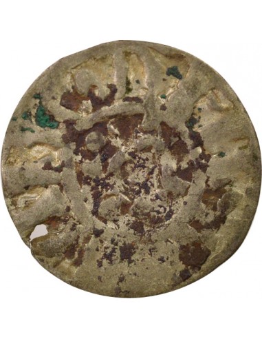 Duché de Bretagne Étienne I de Penthièvre 1 denier Billon 1138-1184 Guingamp