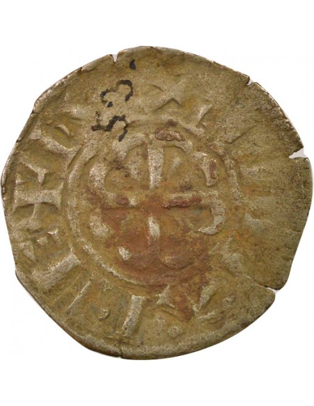 Duché de Bretagne 1 denier Billon 1186-1250 T Nantes