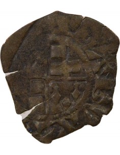 Jean III de Bretagne 1 denier Billon 1329-1338  - 2