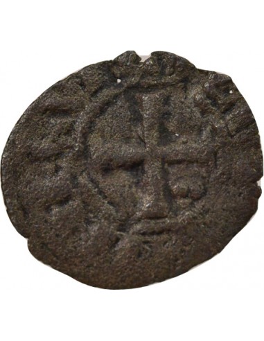 Jean III de Bretagne 1 denier Billon 1301-1312 I Limoges