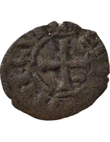 Jean III de Bretagne 1 denier Billon 1301-1312 I Limoges