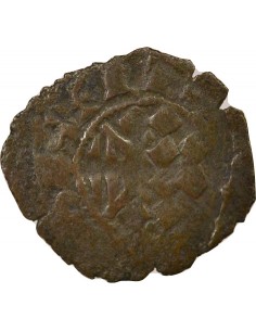 Jean III de Bretagne 1 denier Billon 1301-1312 I Limoges 2