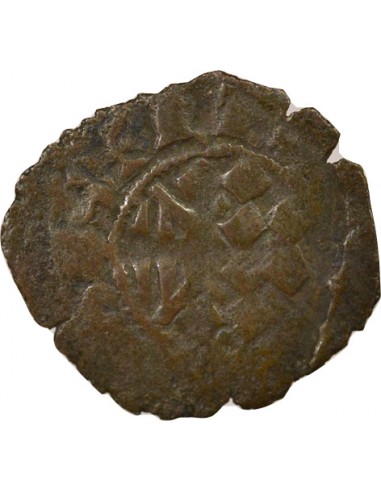 Jean III de Bretagne 1 denier Billon 1301-1312 I Limoges