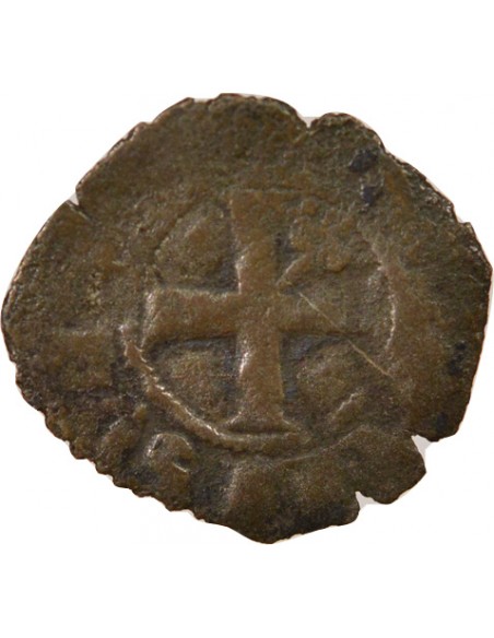 Jean III de Bretagne 1 denier Billon 1301-1312 I Limoges