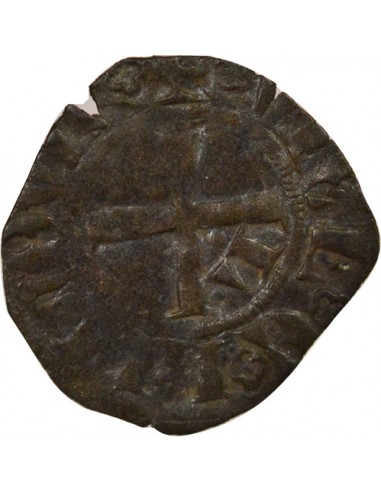 Jean III de Bretagne 1 denier Billon 1317-1319 I Limoges