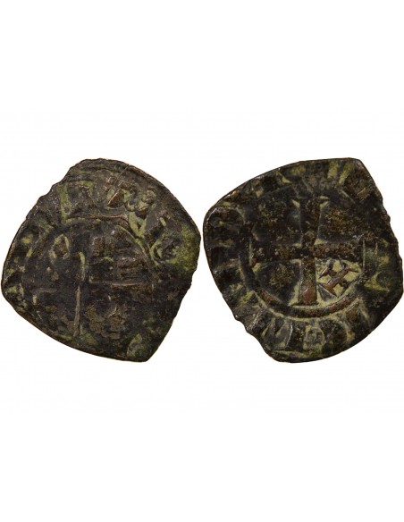 Jean III de Bretagne 1 denier Billon 1329-1338