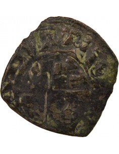 Jean III de Bretagne 1 denier Billon 1329-1338 2
