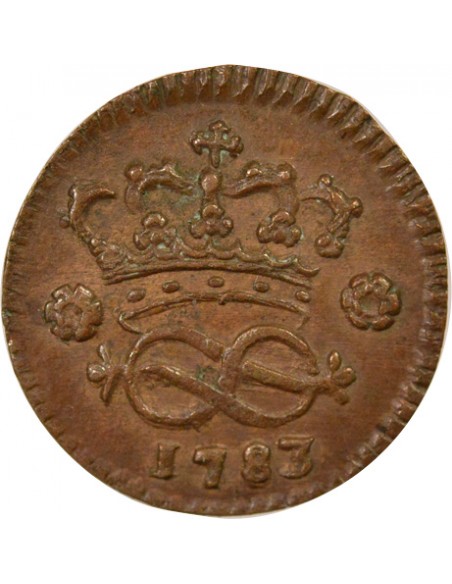 Piedmont Vittorio Amedeo III 2 denari Cuivre 1783
