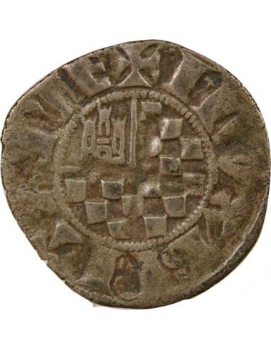 Isabelle de Castille 1 denier Billon 1310-1312 I Limoges