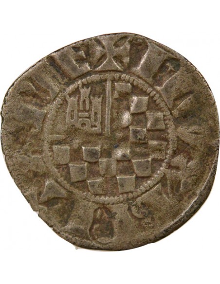 Isabelle de Castille 1 denier Billon 1310-1312 I Limoges