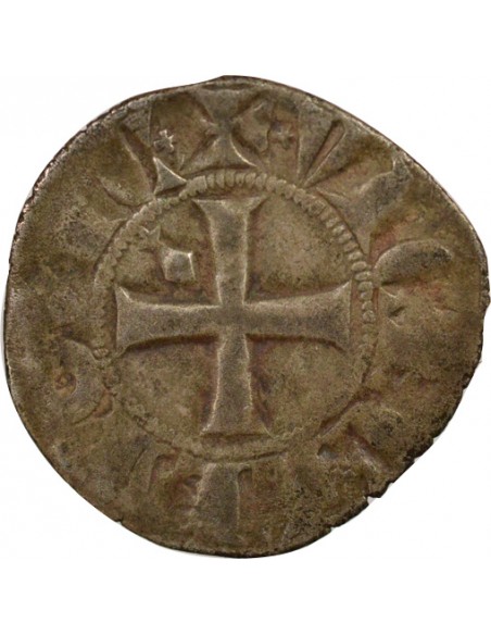 Isabelle de Castille 1 denier Billon 1310-1312 I Limoges