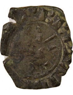 Jean III de Bretagne 1 denier Billon 1317-1319 2