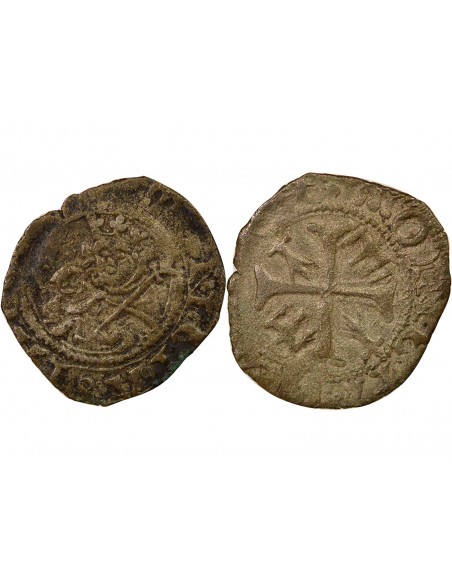 Suisse Cantons (Graubunden) Sébastien de Montfaucon 1 quart Billon 1517-1536 Lausanne