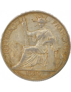 Indo-Chine Fr. 20 centimes Argent 1930 A - Paris 2