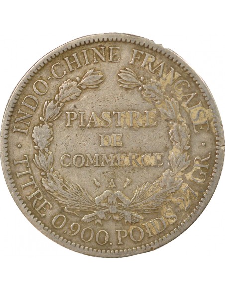 Indo-Chine Fr. 1 piastre Argent 1898 A - Paris