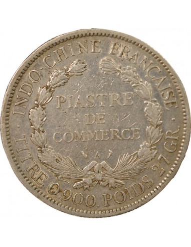 Indo-Chine Fr. 1 piastre Argent 1900 A - Paris