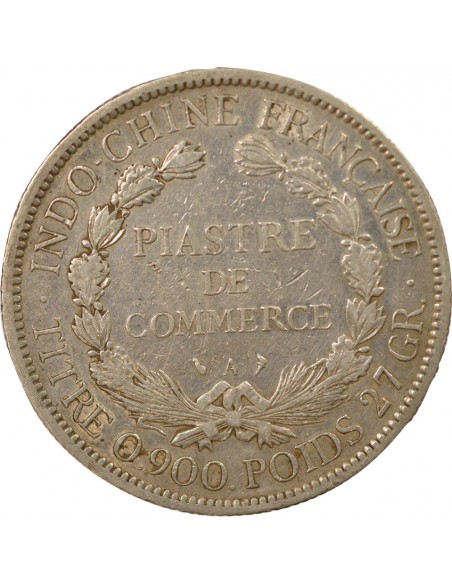 Indo-Chine Fr. 1 piastre Argent 1900 A - Paris