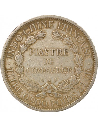 Indo-Chine Fr. 1 piastre Argent 1901 A - Paris