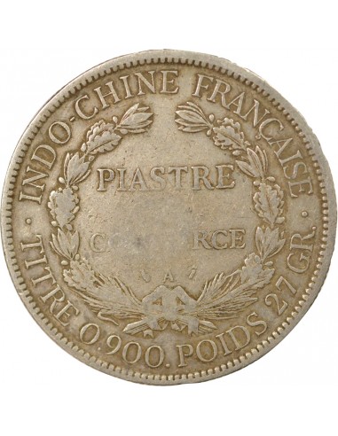Indo-Chine Fr. piastre Argent 1895 A - Paris