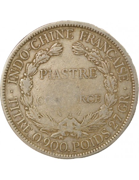 Indo-Chine Fr. piastre Argent 1895 A - Paris