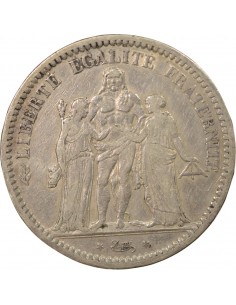 IIIe République 5 francs Argent 1872 A - Paris 2