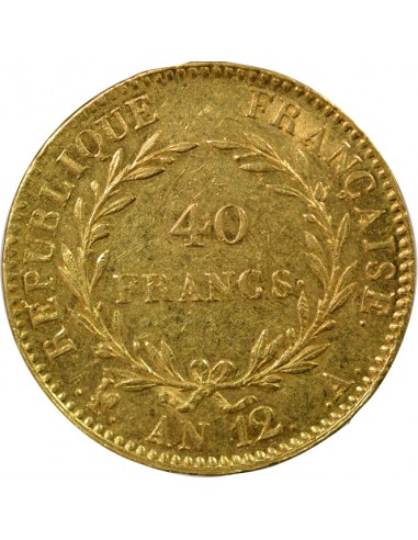 Roi d'Italie Consulat 20 francs Or An 12 A - Paris