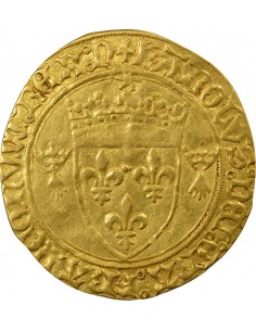 Charles VIII 1 ecu d'or Or 1492-1498 T Nantes 2