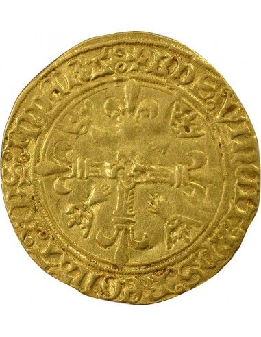 Charles VIII 1 ecu d'or Or 1492-1498 T Nantes