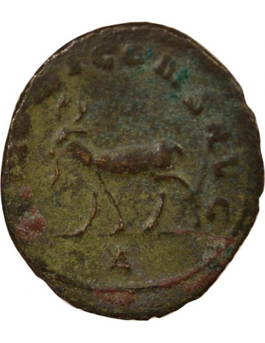 Rome Empire Salonine Antilope à gauche 1 antoninien Billon 267-268 R Rome