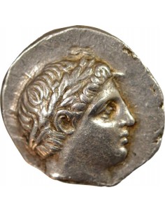 Royaume de Péonie Patraos 1 tetradrachme Argent 335-315 Av JC 2