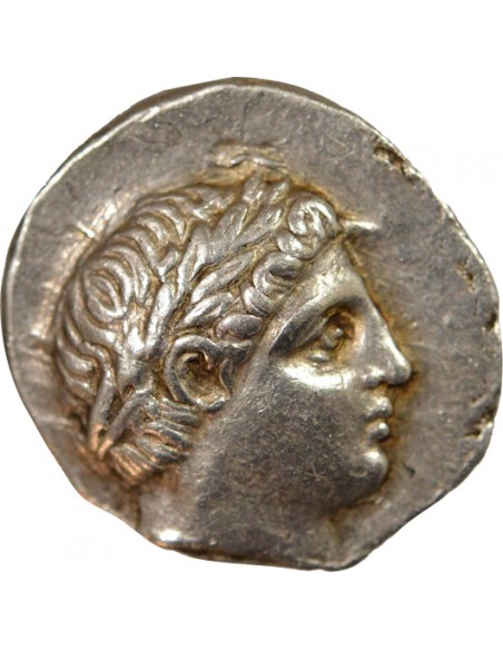 Royaume de Péonie Patraos 1 tetradrachme Argent 335-315 Av JC