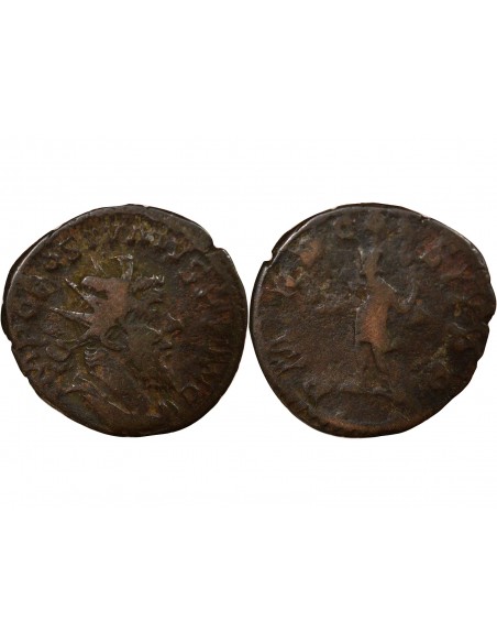 Empire des Gaules Postume Virtus 1 antoninien Billon 261 Trèves