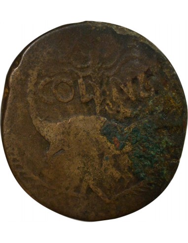 Rome - Provinces Auguste Contremarqué IMP 1 dupondius Bronze 20 Av JC / 10 Nîmes