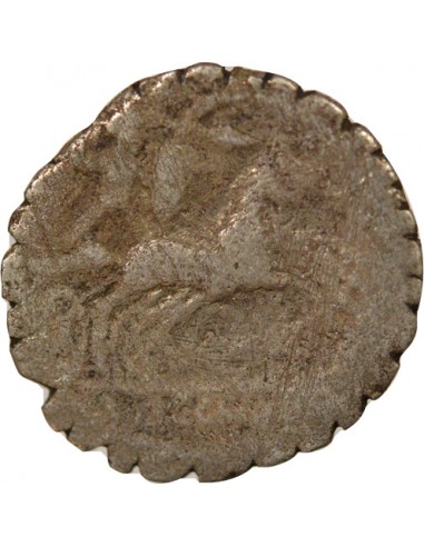 Rome Rép Lucius Pomponius 1 denier Argent 118 Av JC Narbonne