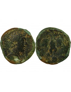 Rome Empire Antonin le Pieux Consécration 1 sesterce Laiton 180 R Rome