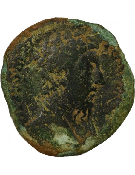 Rome Empire Antonin le Pieux Consécration 1 sesterce Laiton 180 R Rome