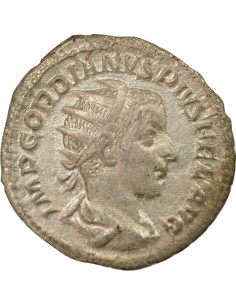 Rome Empire Gordien III Apollon 1 antoninien Billon 240-244 R Rome 2