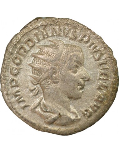 Rome Empire Gordien III Apollon 1 antoninien Billon 240-244 R Rome