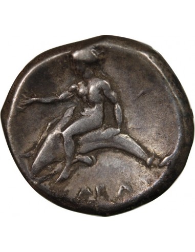 Grèce (Calabre) 1 nomos Argent 302-281 AV JC Tarente