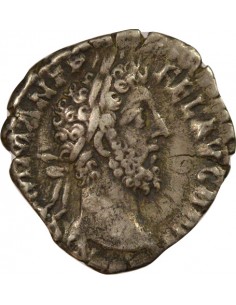 Rome Empire Commode Fortunae Manenti 1 denier Argent 187-188 R Rome 2