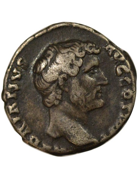 Rome Empire Hadrien Rome éternelle 1 denier Argent 138 R Rome