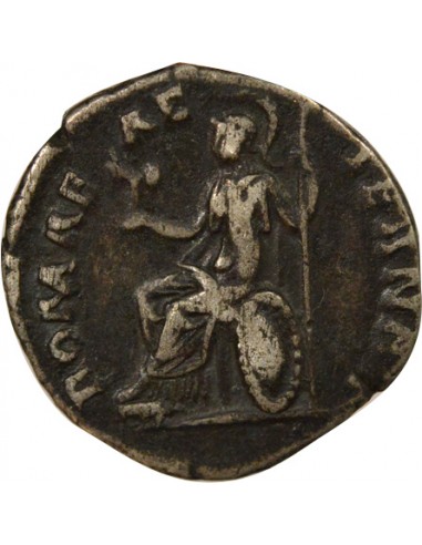 Rome Empire Hadrien Rome éternelle 1 denier Argent 138 R Rome