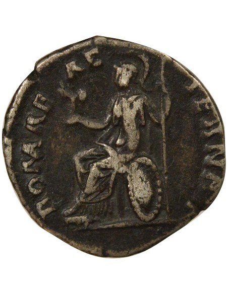 Rome Empire Hadrien Rome éternelle 1 denier Argent 138 R Rome